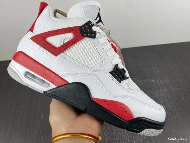 MaikeSneakers Air 4 Cement Jordan Red DH6927-161 0807